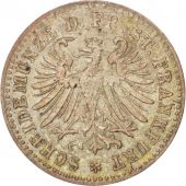 Allemagne, Francfort, 1 Kreuzer, 1860, KM 357