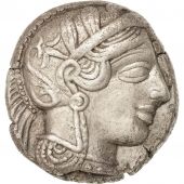 Attica, Tetradrachm, 490-407 AV JC, Athens, TTB+, Silver, SNG Cop:31, Rare