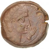 Spain, Castulo, Late 2nd century BC, Bronze, TTB, SNG BM Spain 1323