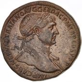 Trajan, Sestertius, Rome, SUP+, Bronze, 32.5, RIC:503