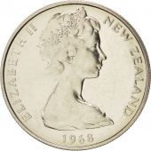 New Zealand, Elizabeth II, 10 Cents, 1968, KM:35, MS(65-70), Copper-nickel