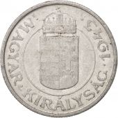 Hungary, 2 Peng, 1943, TTB+, Aluminum, KM:522.1