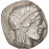 Attica, Tetradrachm, 490-407 AV JC, Athens, SUP, Silver, SNG Cop:31