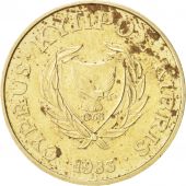 Chypre, 5 Cents, 1993, SUP, Nickel-brass, KM:55.1