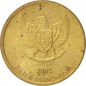 Indonsie, 50 Rupiah, 1992, SUP+, Aluminum-Bronze, KM:52