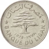 Lebanon, 50 Piastres, 1978, AU(55-58), Nickel, KM:28.1