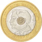 France, Pierre de Coubertin, 20 Francs, 1994, SUP, Tri-Metallic, KM:1036