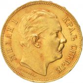 Serbia, Milan I, 20 Dinara, 1882, Vienne, AU(55-58), Gold, KM:17.1