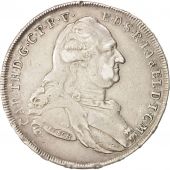 German States, BAVARIA, Karl Theodor, Thaler, 1786, Munich, EF(40-45), Silver