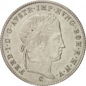 Austria, Ferdinand I, 5 Kreuzer, 1840, Prague, MS(60-62), Silver, KM:2196