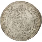 German States, SILESIA, Leopold I, Kreuzer, 1699, Brieg, AU(50-53), Silver