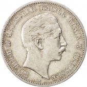 German States, PRUSSIA, Wilhelm II, 5 Mark, 1902, Berlin, EF(40-45), Silver