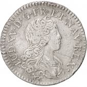 France, Louis XV, Livre dargent, 1720, Paris, EF(40-45), Silver, KM:453