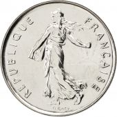 Fifth Republic, 5 Francs Semeuse, 1991, Medal Alignment, KM 926a