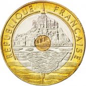 Fifth Republic, 20 Francs Mont Saint-Michel, 1995, KM 1008