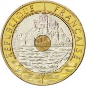 Fifth Republic, 20 Francs Mont Saint-Michel, 1998, KM 1008