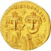 Heraclius 610-641, Solidus, Constantinople, AU(50-53), Gold