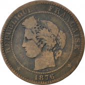 IIIme Rpublique, 10 Centimes Crs, 1876 K (Bordeaux), KM 815.2