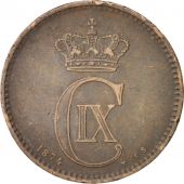 Denmark, Christian IX, 5 re, 1874, EF(40-45), Bronze, KM:794.1