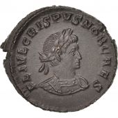 Crispus, Follis, 317, Trier, MS(60-62), Copper, RIC:152