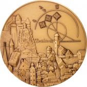 Germany, Georg Joachim Rhetikus, Medal, AU(55-58), Bronze, 60mm