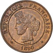 Third Republic, 5 Centimes Crs, 1880 A (Paris), KM 821.1