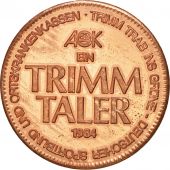 Allemagne, Ein Trimm Taler, Politics, Society, War, Medal, 1984, TTB+, Cuivre...