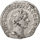 Caracalla, Denarius, 215, Roma, TTB+, Argent, RIC:258c var.