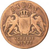 Allemagne, Baden, 1 Kreuzer, 1859, KM 242