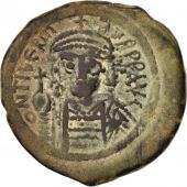 Maurice Tiberius 582-602, Follis, Non Applicable, Constantinople, TTB, Cuivre...