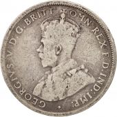 Australie, George V, Florin, 1918, Non Applicable, TB+, Argent, KM:27