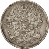 Russia, Nicholas II, 20 Kopeks, 1871, Saint-Petersburg, EF(40-45), Silver