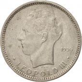 Belgique, 5 Francs, 5 Frank, 1936, TB+, Nickel, KM:109.1