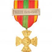 France, Croix du Combattant Volontaire de 1939-1945, Medal, 1953