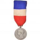 France, Mdaille dhonneur du travail, Medal, 1949, Trs bon tat, Argent, 27