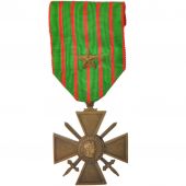 France, Croix de Guerre de 1914-1918, Medal, 1915, Excellent Quality, Bronze, 37
