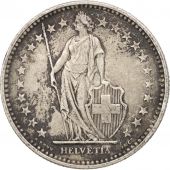 Switzerland, 2 Francs, 1907, Bern, EF(40-45), Silver, KM:21
