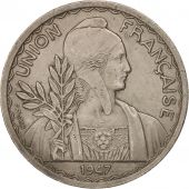 FRENCH INDO-CHINA, Piastre, 1947, Paris, AU(50-53), Copper-nickel, KM:32.2
