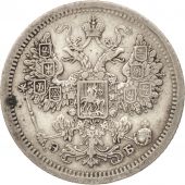 Russia, Nicholas II, 15 Kopeks, 1907, Saint-Petersburg, AU(50-53), Silver