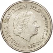Netherlands Antilles, Juliana, 1/4 Gulden, 1967, MS(60-62), Silver, KM:4