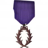 France, Ordre des Palmes Acadmiques, Medal, XXth Century, Very Good Quality