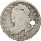 tats-Unis, Liberty Cap Dime, Dime, 1832, U.S. Mint, Philadelphia, AB+, Argent