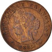 France, Crs, Centime, 1885, Paris, AU(55-58), Bronze, KM:826.1, Gadoury:88