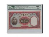 Chine, Central Bank of China, 500 Yuan 1936, PMG VF 25, Pick 221a