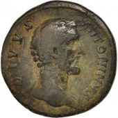 Antoninus Pius, Sestertius, 161, Roma, TB+, Bronze, RIC:1266