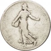 France, Semeuse, 2 Francs, 1899, Paris, F(12-15), Silver, KM:845.1, Gadoury:532