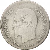France, Napoleon III, Napolon III, 20 Centimes, 1860, Paris, B+, Argent