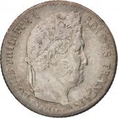 France, Louis-Philippe, 1/4 Franc, 1844, Paris, EF(40-45), Silver, KM:740.1