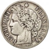 France, Crs, 2 Francs, 1888, Paris, TB, Argent, KM:817.1, Gadoury:530a