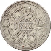 Maroc, Abd al-Aziz, Dirham, 1896, Paris, TTB, Argent, KM:10.2
